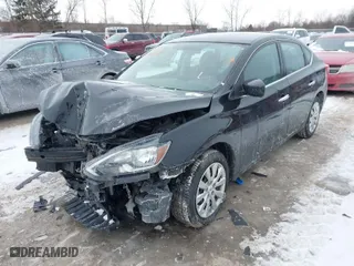 2019 Nissan Sentra S with VIN 3N1AB7AP0KY344166, listed as a IAAI auction lot 41391867 with 90,131 mi miles. Bid and sale history available at carsss.com. Image 2.