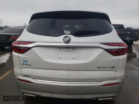 2018 Buick Enclave Premium with VIN 5GAEVBKW7JJ129788, listed as a Copart auction lot 38333204 with 45,753 mi miles and Salvage Title. Bid and sale history available at DreamBid. Image 6.