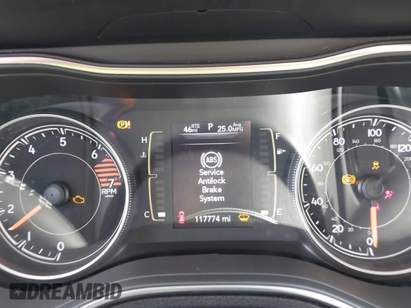 2020 Jeep Cherokee Latitude Plus with VIN 1C4PJLLB4LD634130, listed as a IAAI auction lot 42644338 with 117,774 mi miles and . Bid and sale history available at DreamBid. Image 7.