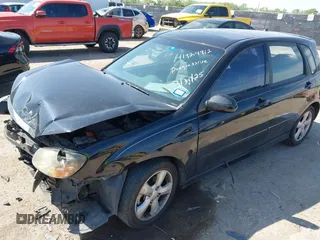 2008 Kia Spectra with VIN KNAFE162385016733, listed as a IAAI auction lot 41924912 with 159,856 mi miles. Bid and sale history available at carsss.com. Image 18.