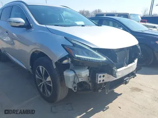 2020 Nissan Murano SV with VIN 5N1AZ2BS7LN124449, listed as a IAAI auction lot 41775387 with 106,558 mi miles. Bid and sale history available at carsss.com. Image 6.