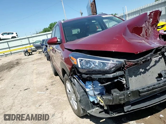 2019 Hyundai Tucson Value with VIN KM8J33A43KU970169, listed as a Copart auction lot 59040625 with 18,771 mi miles and Salvage title. Bid and sale history available at DreamBid. Image 14.