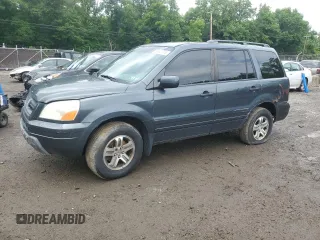 2003 Honda Pilot EX z VIN 2HKYF18523H619553, wystawiony jako Copart lot #58941715 z przebiegiem 281 041 mil mil oraz Szkoda całkowita • Salvage title. Historia ofert i sprzedaży dostępna na DreamBid. Obrazek 1.