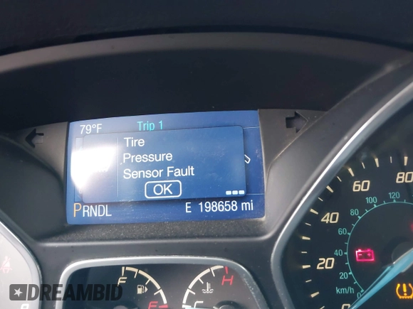 2014 Ford Focus SE with VIN 1FADP3F21EL157488, listed as a IAAI auction lot 42120325 with 198,658 mi miles and . Bid and sale history available at DreamBid. Image 7.