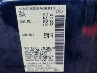 2017 Nissan LEAF SL with VIN 1N4BZ0CP1HC305482, listed as a Copart auction lot 78653914 with 38,079 mi miles and Salvage Title. Bid and sale history available at carsss.com. Image 13.