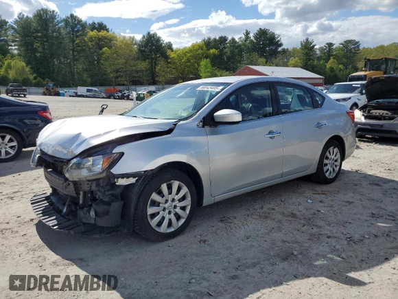 2017 Nissan Sentra SV z VIN 3N1AB7AP4HY295725, wystawiony jako Copart lot #56043405 z przebiegiem 71 564 mil mil oraz Szkoda całkowita • Salvage title. Historia ofert i sprzedaży dostępna na DreamBid. Obrazek 1.