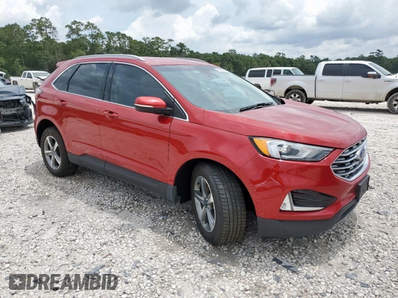 2020 Ford Edge SEL with VIN 2FMPK3J94LBA97645, listed as a Copart auction lot 59219625 with 43,349 mi miles and Salvage title. Bid and sale history available at DreamBid. Image 4.