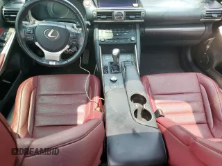 2017 Lexus IS 200t with VIN JTHBA1D25H5052504, listed as a Copart auction lot 59294565 with Not provided miles and Salvage title. Bid and sale history available at DreamBid. Image 8.