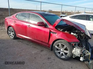 2013 Kia Optima EX z VIN 5XXGN4A72DG143586, wystawiony jako IAAI lot #41318259 z przebiegiem 127 845 mil mil oraz . Historia ofert i sprzedaży dostępna na DreamBid. Obrazek 1.