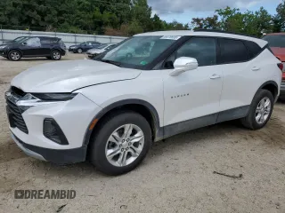 2022 Chevrolet Blazer LT z VIN 3GNKBCR42NS137152, wystawiony jako Copart lot #59078695 z przebiegiem 51 973 mil mil oraz Szkoda całkowita • Salvage title. Historia ofert i sprzedaży dostępna na DreamBid. Obrazek 1.