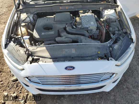 2015 Ford Fusion S Hybrid with VIN 3FA6P0UU9FR190933, listed as a Copart auction lot 50123655 with 151,901 mi miles and Salvage Title. Bid and sale history available at carsss.com. Image 12.