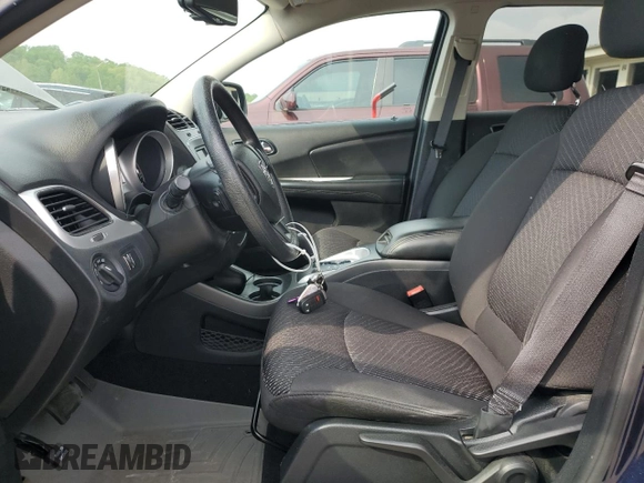 2017 Dodge Journey SE z VIN 3C4PDCAB0HT528351, wystawiony jako Copart lot #54851905 z przebiegiem 72 247 mil mil oraz Szkoda całkowita • Salvage title. Historia ofert i sprzedaży dostępna na DreamBid. Obrazek 7.