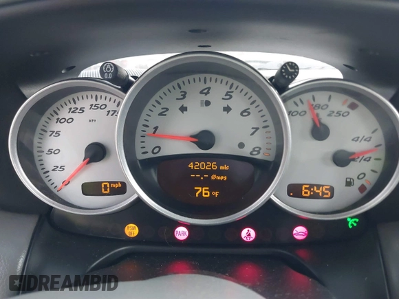 2003 Porsche Boxster S с VIN WP0CB29853U662035, выставлен на аукционе IAAI как лот 41845536 с пробегом 42 026 миль миль и . История ставок и продаж доступна на DreamBid. Изображение 7.