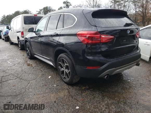 2018 BMW X1 sDrive28i with VIN WBXHU7C37J5L05153, listed as a Copart auction lot 36528533 with 40,704 mi miles. Bid and sale history available at carsss.com. Image 2.