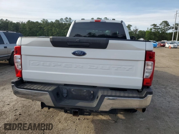 2020 Ford F-250 XL with VIN 1FT7W2B6XLED47286, listed as a Copart auction lot 55633585 with 138,751 mi miles and Clean title. Bid and sale history available at DreamBid. Image 6.
