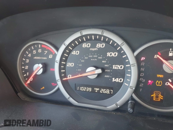2008 Honda Pilot VP with VIN 5FNYF28238B008772, listed as a IAAI auction lot 42014263 with 110,239 mi miles and . Bid and sale history available at DreamBid. Image 7.