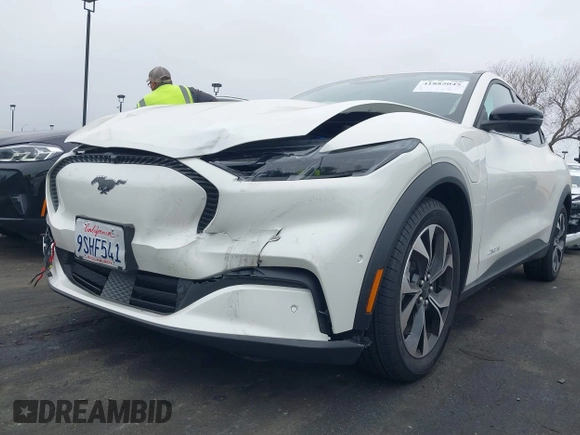 2024 Ford Mustang Mach-E Select with VIN 3FMTK1R47RMA13711, listed as a IAAI auction lot 41885045 with 3,443 mi miles and . Bid and sale history available at DreamBid. Image 6.