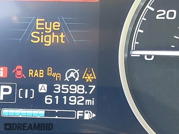 2019 Subaru Forester Limited with VIN JF2SKAUC1KH583794, listed as a IAAI auction lot 41710962 with 61,192 mi miles. Bid and sale history available at carsss.com. Image 15.