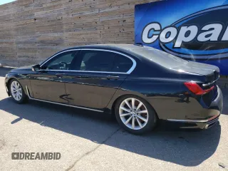 2020 BMW 7 Series with VIN DPSMN178933, listed as a Copart auction lot 53672654 with 37,383 mi miles and . Bid and sale history available at DreamBid. Image 2.