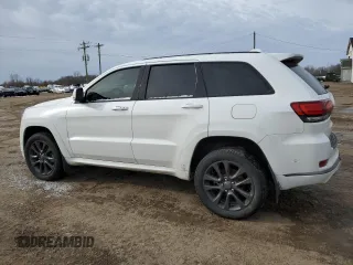 2019 Jeep Grand Cherokee Overland with VIN 1C4RJFCG5KC569699, listed as a Copart auction lot 43686815 with 96,643 mi miles and Clean Title. Bid and sale history available at carsss.com. Image 2.
