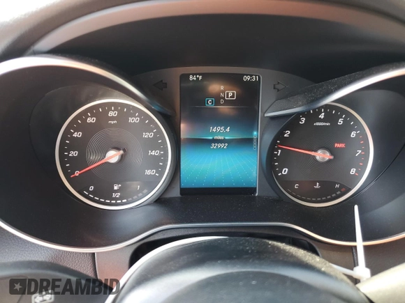 2020 Mercedes-Benz C 300 с VIN WDDWJ8DB9LF947496, выставлен на аукционе Copart как лот 66434224 с пробегом 32 992 миль миль и Списание • Salvage title. История ставок и продаж доступна на DreamBid. Изображение 9.