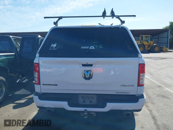 2022 Ram 1500 Big Horn with VIN 1C6SRFBT9NN397346, listed as a IAAI auction lot 42327129 with Not provided miles and . Bid and sale history available at DreamBid. Image 16.