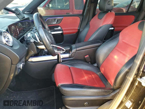 2021 Mercedes-Benz GLB with VIN W1N4M5BB0MW124220, listed as a Copart auction lot 78630274 with 64,362 mi miles and Salvage Title. Bid and sale history available at carsss.com. Image 7.
