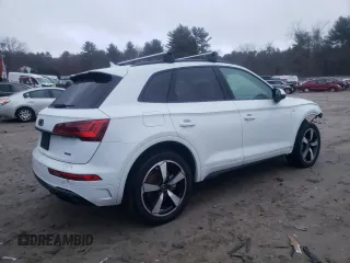 2022 Audi Q5 S line Prestige with VIN WA1FAAFY0N2046394, listed as a Copart auction lot 70897132 with 6,694 mi miles. Bid and sale history available at carsss.com. Image 3.
