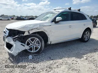 2019 Audi Q5 Premium with VIN WA1ANAFY4K2094927, listed as a Copart auction lot 53795045 with 61,342 mi miles and Non repairable. Bid and sale history available at DreamBid. Image 1.