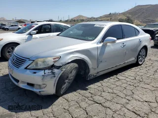 2012 Lexus LS 460 with VIN JTHBL5EFXC5108951, listed as a Copart auction lot 57759625 with 106,835 mi miles and Salvage title. Bid and sale history available at DreamBid. Image 1.