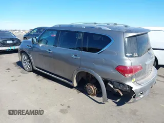 2012 Infiniti QX56 7-passenger z VIN JN8AZ2NE9C9016633, wystawiony jako IAAI lot #41651897 z przebiegiem 191 558 mil mil oraz . Historia ofert i sprzedaży dostępna na DreamBid. Obrazek 3.