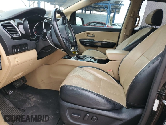 2015 Kia Sedona SX with VIN KNDMC5C14F6079074, listed as a Copart auction lot 45045815 with 105,414 mi miles and Clean Title. Bid and sale history available at carsss.com. Image 7.