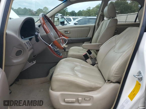 2001 Lexus RX 300 with VIN JTJGF10U910091368, listed as a Copart auction lot 69327224 with 151,106 mi miles and Salvage Title. Bid and sale history available at carsss.com. Image 7.