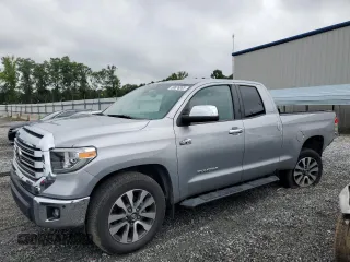 2019 Toyota Tundra SR with VIN 5TFBY5F15KX808658, listed as a Copart auction lot 59876285 with 224,423 mi miles and Salvage title. Bid and sale history available at DreamBid. Image 1.
