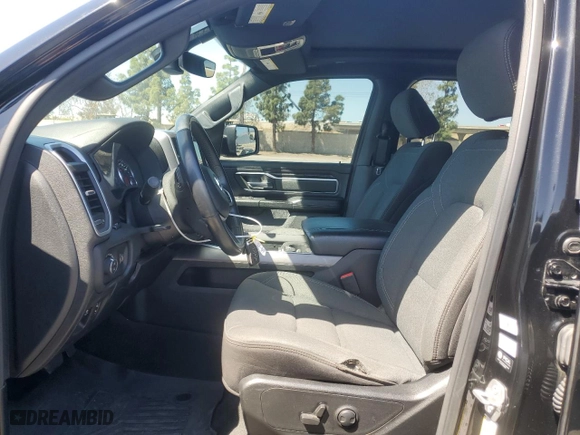 2022 Ram 1500 Big Horn with VIN 1C6RREMT1NN383138, listed as a Copart auction lot 52130215 with 70,245 mi miles and Salvage Title. Bid and sale history available at carsss.com. Image 7.