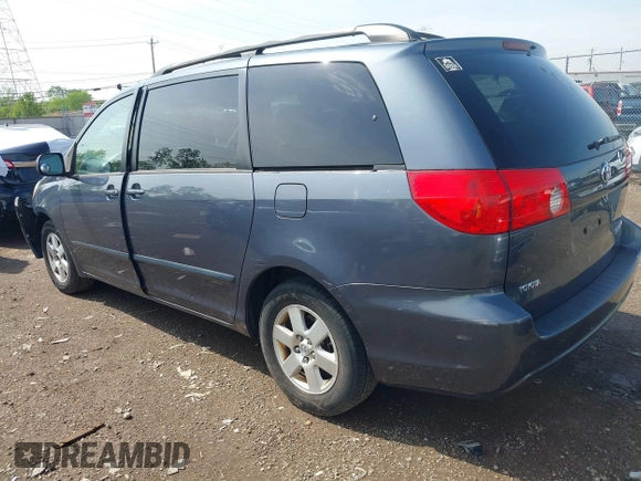 2008 Toyota Sienna with VIN 5TDZK23C98S157909, listed as a IAAI auction lot 42128545 with 168,552 mi miles and . Bid and sale history available at DreamBid. Image 3.