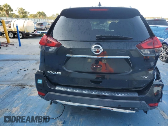 2020 Nissan Rogue SV with VIN KNMAT2MT8LP531924, listed as a Copart auction lot 54878785 with Not provided miles and Non repairable. Bid and sale history available at DreamBid. Image 6.