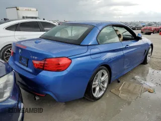 2016 BMW 4 Series 435i z VIN WBA3T3C53G5A42317, wystawiony jako Copart lot #76802504 z przebiegiem Nie podano mil oraz Nie do naprawy • Non repairable. Historia ofert i sprzedaży dostępna na DreamBid. Obrazek 3.