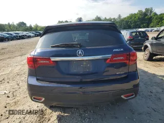 2016 Acura MDX Technology with VIN 5FRYD4H45GB054524, listed as a Copart auction lot 64028205 with 105,750 mi miles and Salvage title. Bid and sale history available at DreamBid. Image 6.