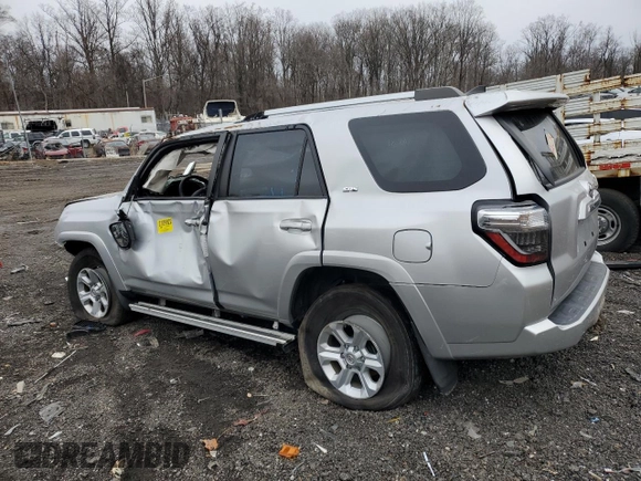2022 Toyota 4Runner SR5 Premium with VIN JTENU5JR4N6055278, listed as a Copart auction lot 44528505 with Not provided miles and Non repairable. Bid and sale history available at DreamBid. Image 2.