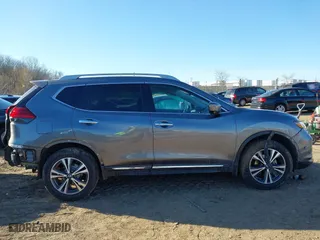 2017 Nissan Rogue SL with VIN 5N1AT2MV5HC796893, listed as a IAAI auction lot 41533857 with 72,218 mi miles. Bid and sale history available at carsss.com. Image 13.