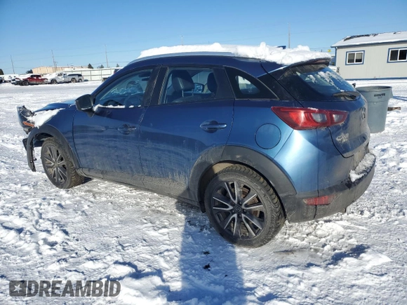2018 Mazda CX-3 Touring with VIN JM1DKFC75J0309438, listed as a Copart auction lot 44071705 with 121,057 mi miles and Salvage Title. Bid and sale history available at carsss.com. Image 2.