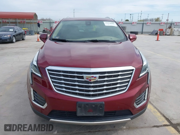 2017 Cadillac XT5 Platinum AWD with VIN 1GYKNFRS9HZ126747, listed as a IAAI auction lot 41810902 with 106,507 mi miles. Bid and sale history available at carsss.com. Image 13.