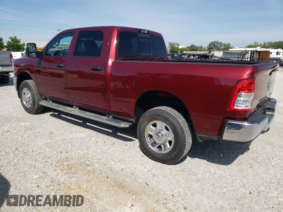 2024 Ram 2500 Tradesman with VIN 3C6UR5CJ0RG287882, listed as a Copart auction lot 68369144 with 49 mi miles and Salvage Title. Bid and sale history available at carsss.com. Image 2.