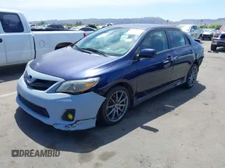 2013 Toyota Corolla L with VIN 5YFBU4EE8DP100982, listed as a IAAI auction lot 42139527 with 220,295 mi miles and . Bid and sale history available at DreamBid. Image 2.