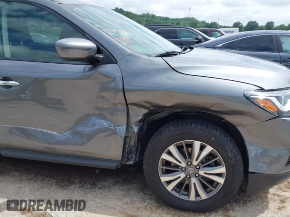 2019 Nissan Pathfinder SL with VIN 5N1DR2MM3KC585069, listed as a IAAI auction lot 42514845 with 60,910 mi miles and . Bid and sale history available at DreamBid. Image 6.