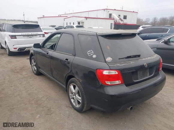 2005 Saab 9-2X Linear with VIN JF4GG61625G057758, listed as a IAAI auction lot 41675073 with NaN miles. Bid and sale history available at carsss.com. Image 3.