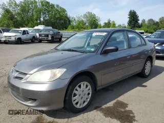 2005 Honda Civic LX z VIN 2HGES16555H541333, wystawiony jako Copart lot #61212545 z przebiegiem 101 324 mil mil oraz Czysty tytuł • Clean title. Historia ofert i sprzedaży dostępna na DreamBid. Obrazek 1.