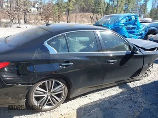 2017 Infiniti Q50 3.0t Premium with VIN JN1EV7AP7HM735786, listed as a IAAI auction lot 41696859 with 75,548 mi miles. Bid and sale history available at carsss.com. Image 12.