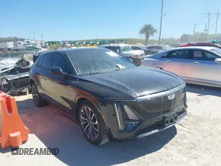2024 Cadillac LYRIQ Sport z VIN 1GYKPTRL3RZ100521, wystawiony jako IAAI lot #41741582 z przebiegiem 8734 mil mil oraz . Historia ofert i sprzedaży dostępna na DreamBid. Obrazek 1.